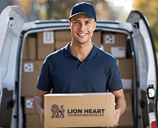 lion heart courier about
